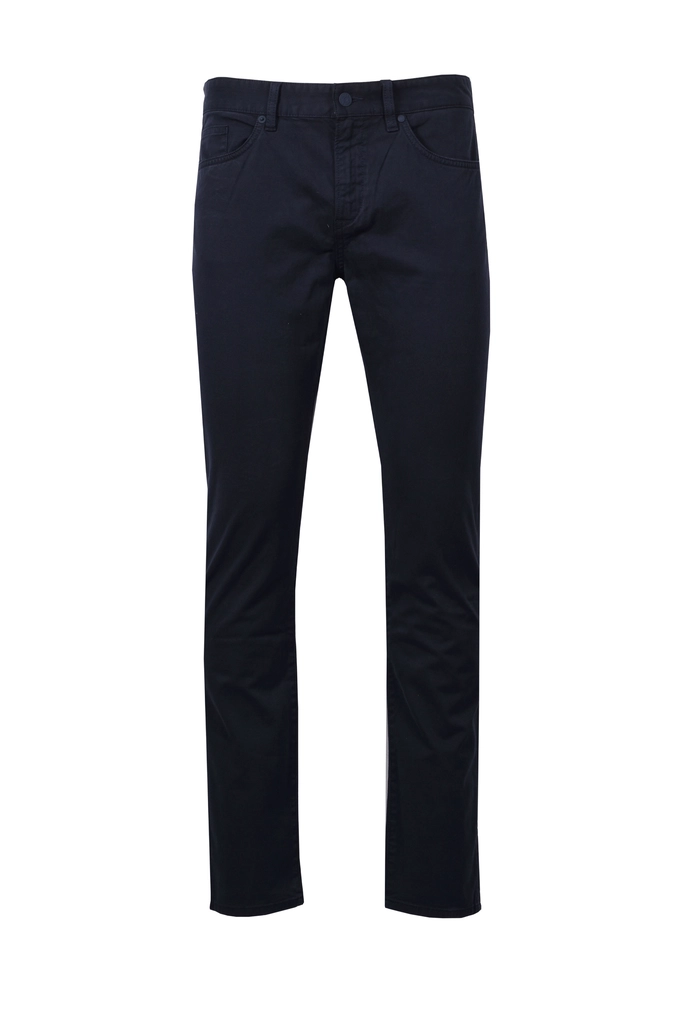 Hugo Boss Mens Delaware3-1-20 Jeans Dark Blue Cotton - Size 38W/32L